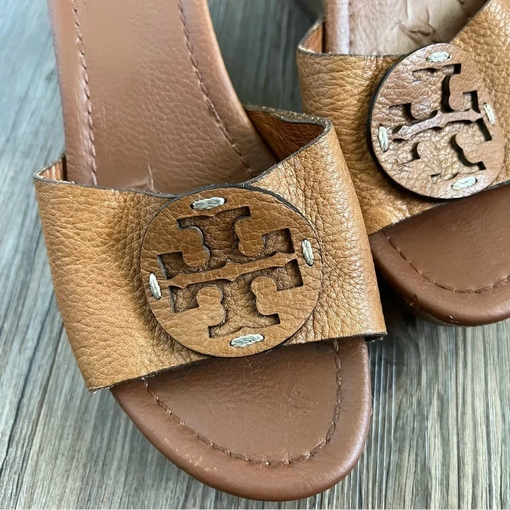 Tory Burch Patti 3 Wedge Sandals Size 8